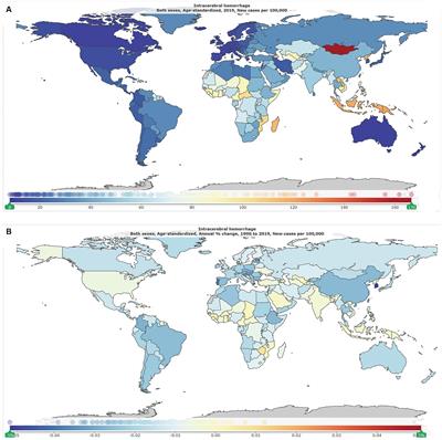 Frontiers Trends And Patterns In The Global Burden Of Intracerebral